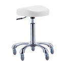 Karma Burnie Salon Cutting Stool White 07020402 Salon Stools Karma