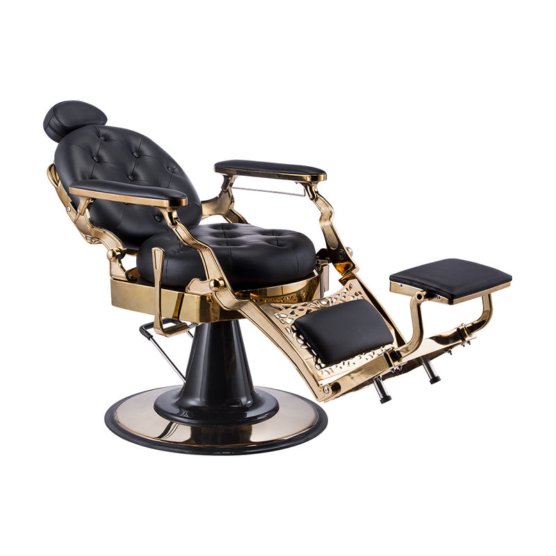 Karma Gold Coast Barber Chair 04030103 - Gold Reclining