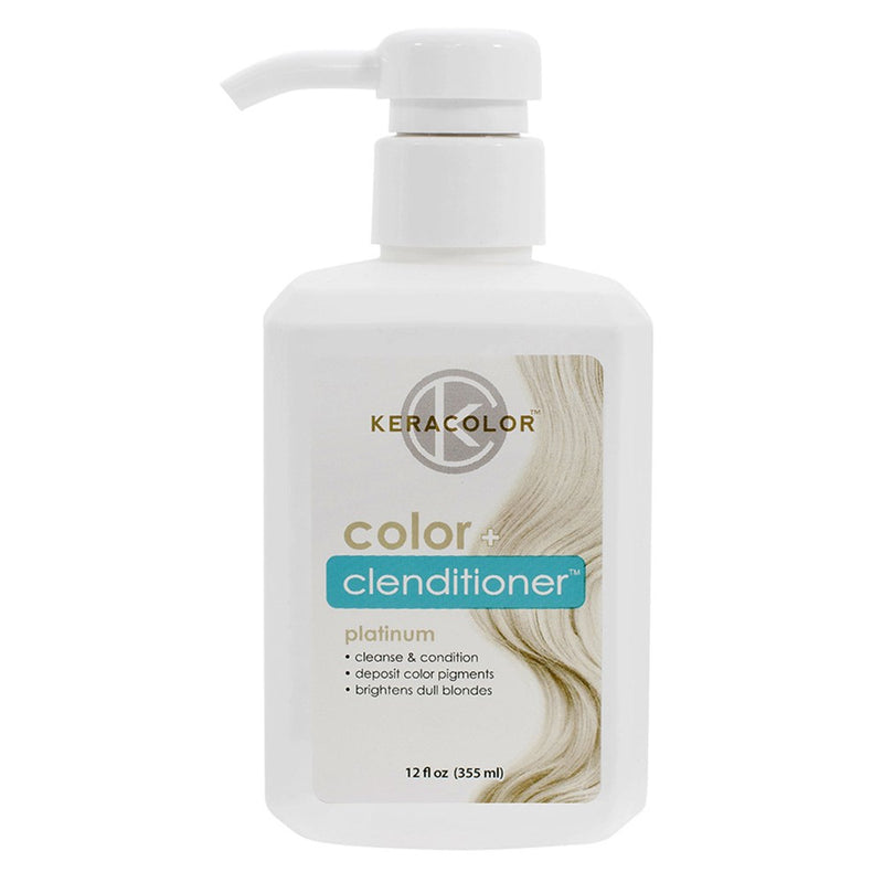 Keracolor Color Clenditioner Colour Shampoo Platinum 355ml
