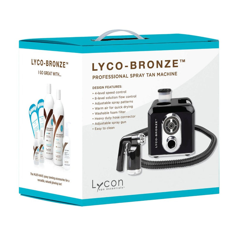 Lycon Lyco-Bronze Professional Spray Tan Machine Packaging