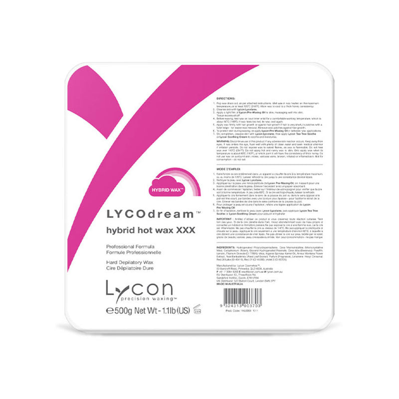Lycon Lycodream Hybrid Hot Wax 500g