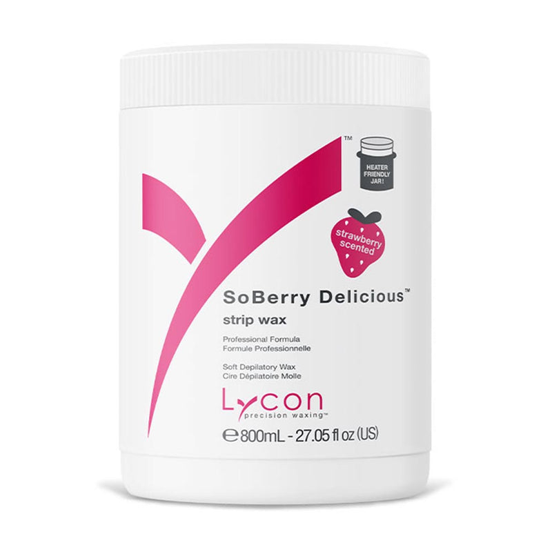 Lycon SoBerry Strip Wax 800ml Wholesale Lycon