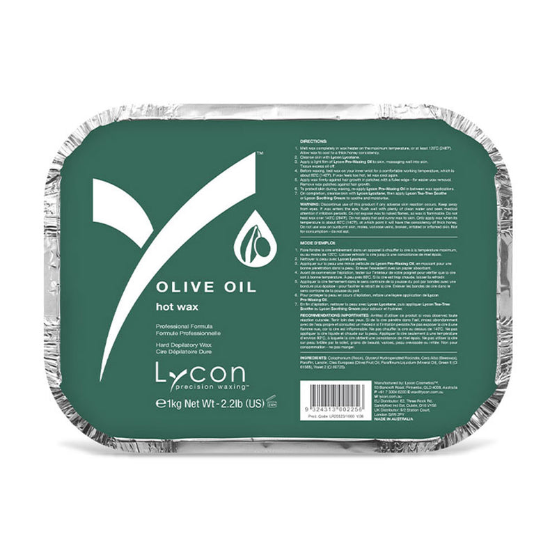 Lycon Olive Oil Hot Wax XXX 1kg
