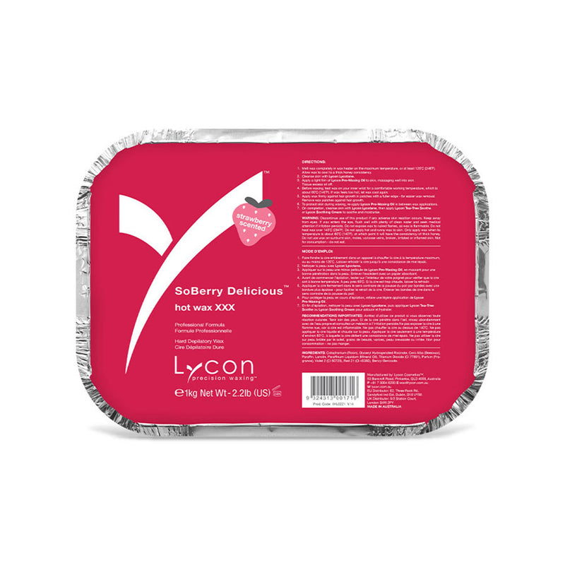 Lycon Soberry Delicious Hot Wax XXX 1kg
