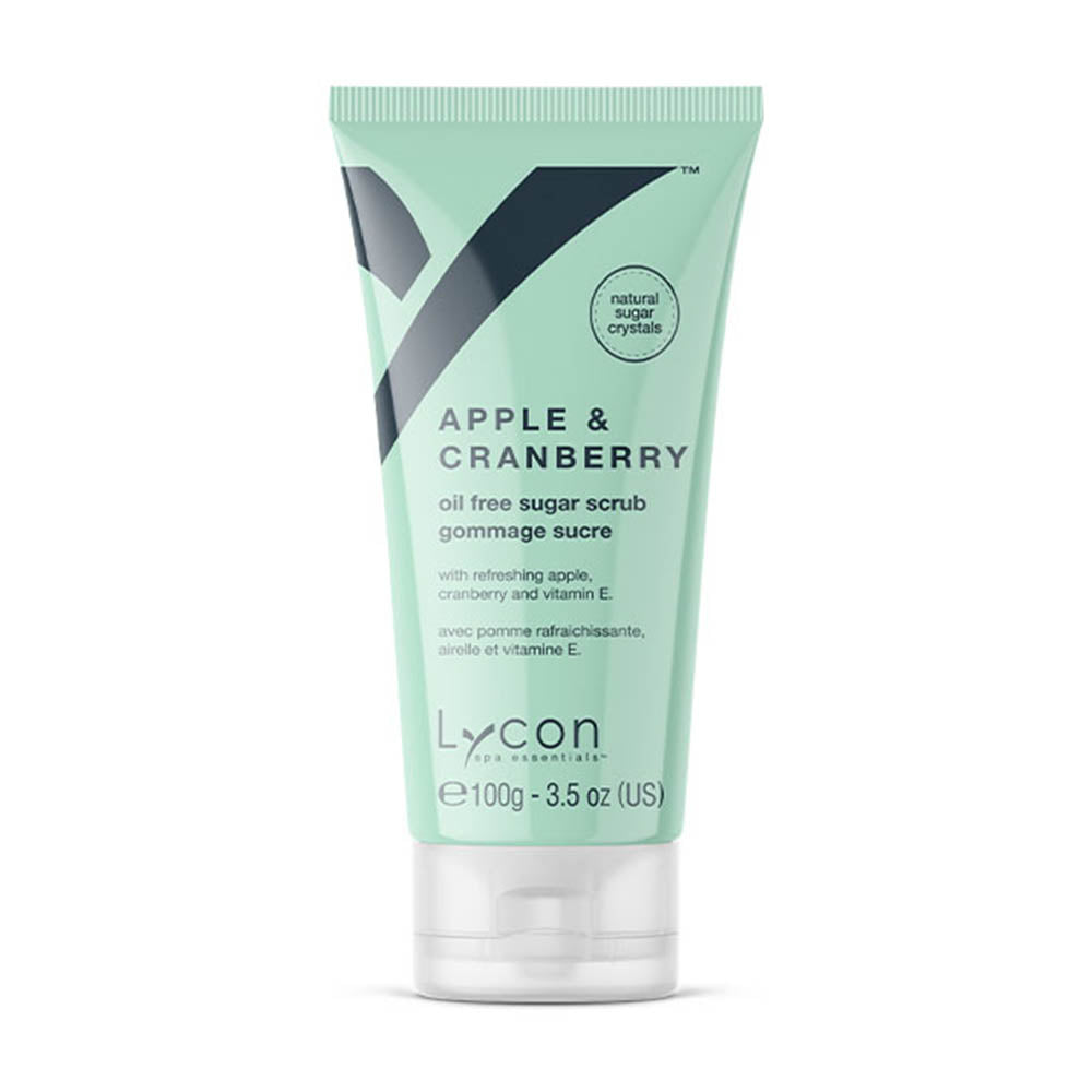 Lycon Apple and Cranberry Sugar Scrub 100g Beauty Lycon