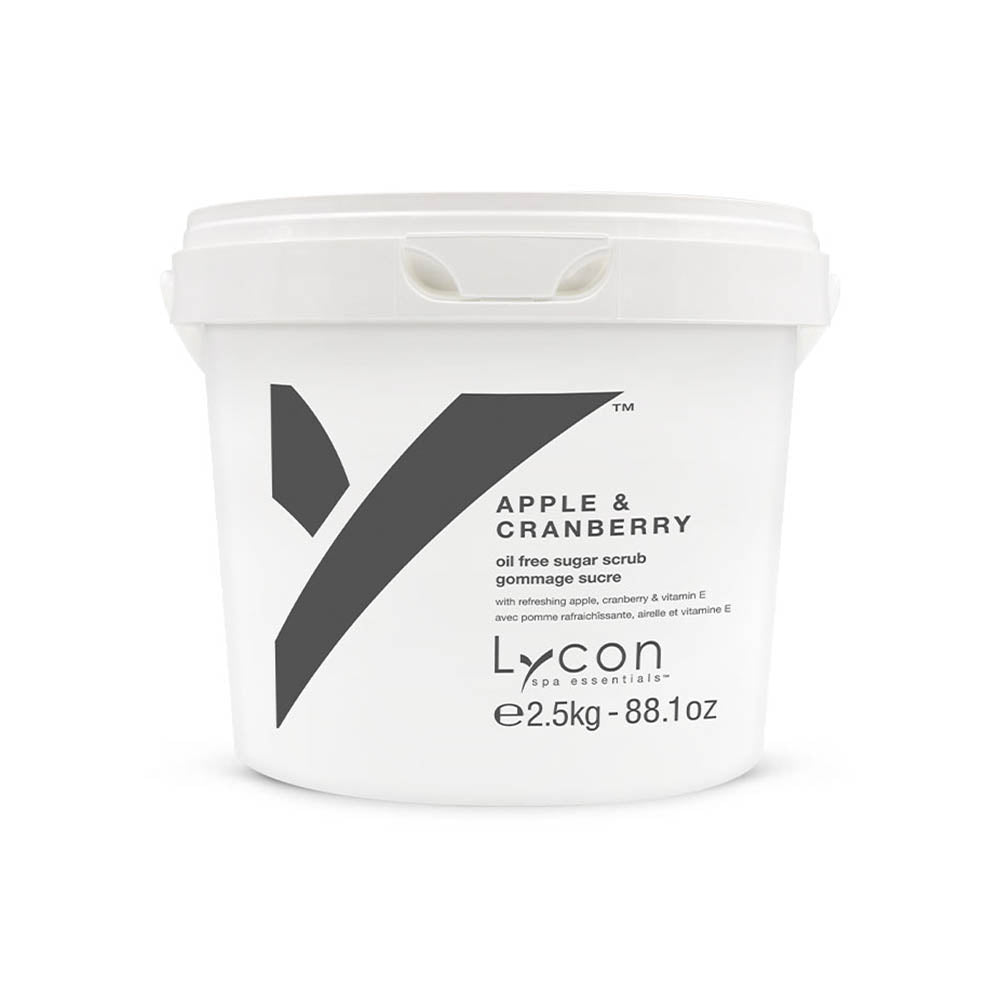 Lycon Apple and Cranberry Sugar Scrub 2.5kg Beauty Lycon