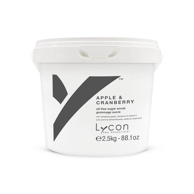 Lycon Apple and Cranberry Sugar Scrub 2.5kg