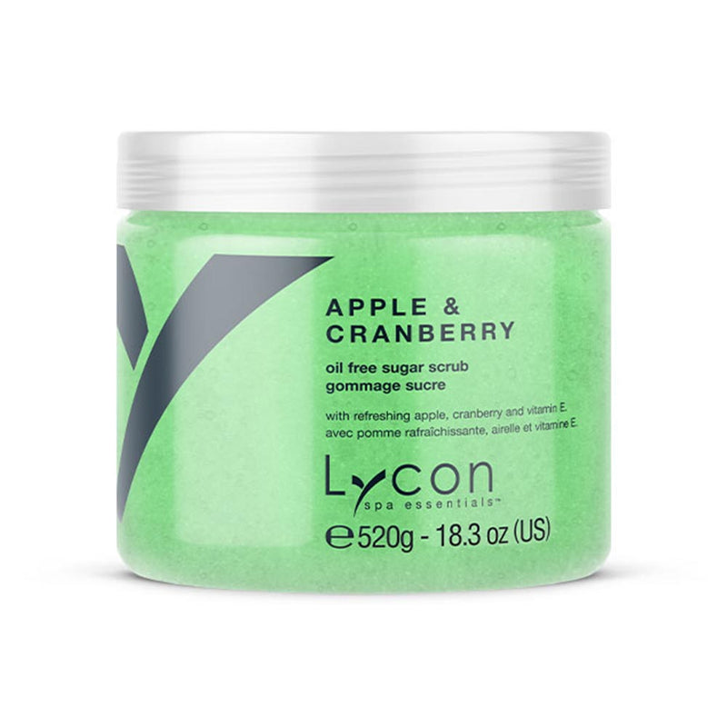Lycon Spa Essentials Apple & Cranberry Sugar Scrub 520g