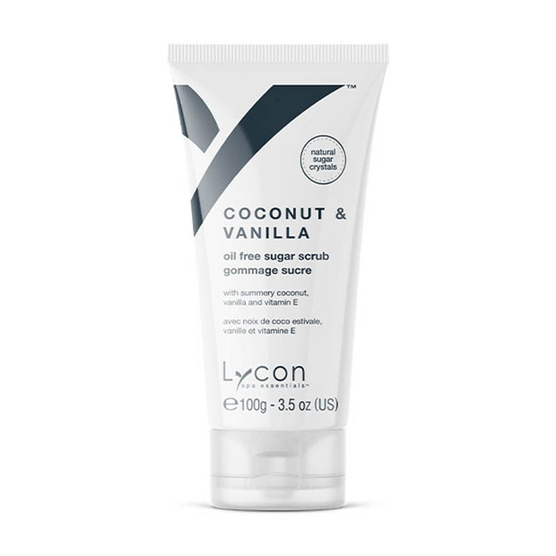 Lycon Spa Essentials Coconut and Vanilla Sugar Scrub 100g
