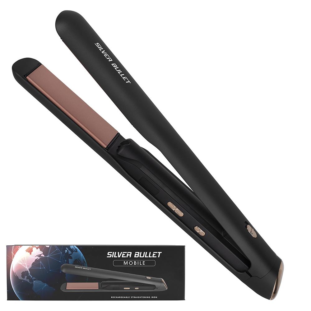 Silver Bullet Mobile Rechargeable Hair Straightener - 30mm Hair Straightener Silver Bullet