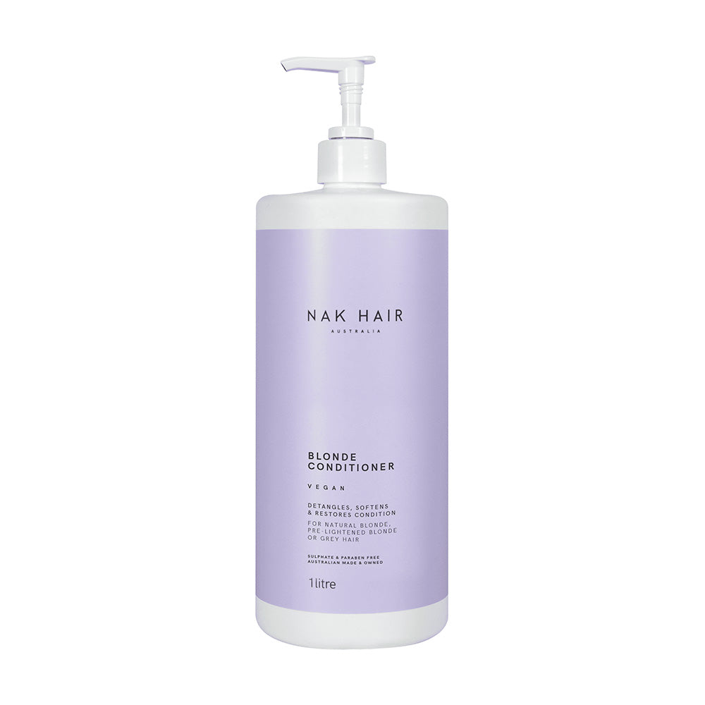 NAK Blonde Conditioner 1L Shampoo/Conditioner NAK
