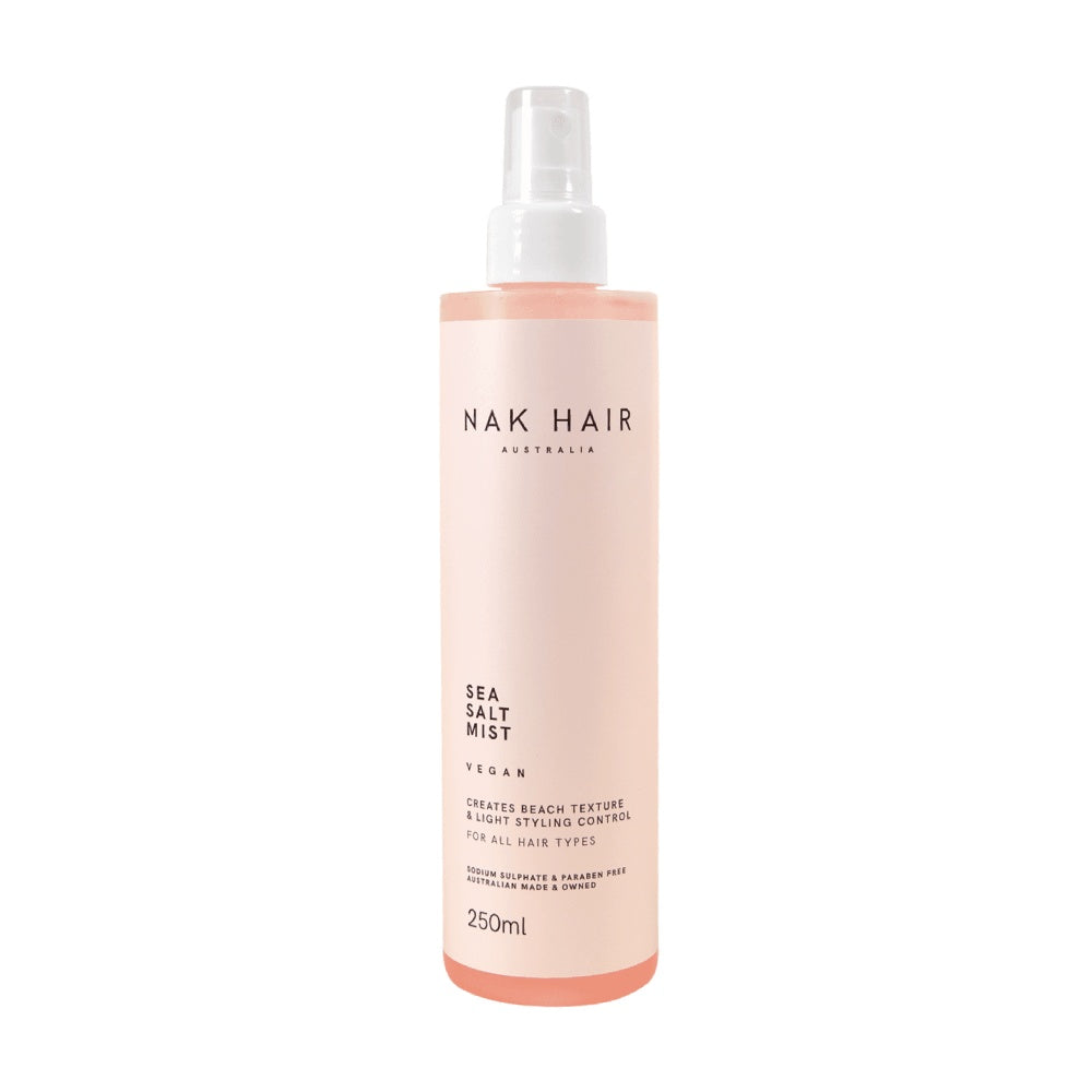 NAK Hair Sea Salt Mist 250ml Hair Styling Product NAK