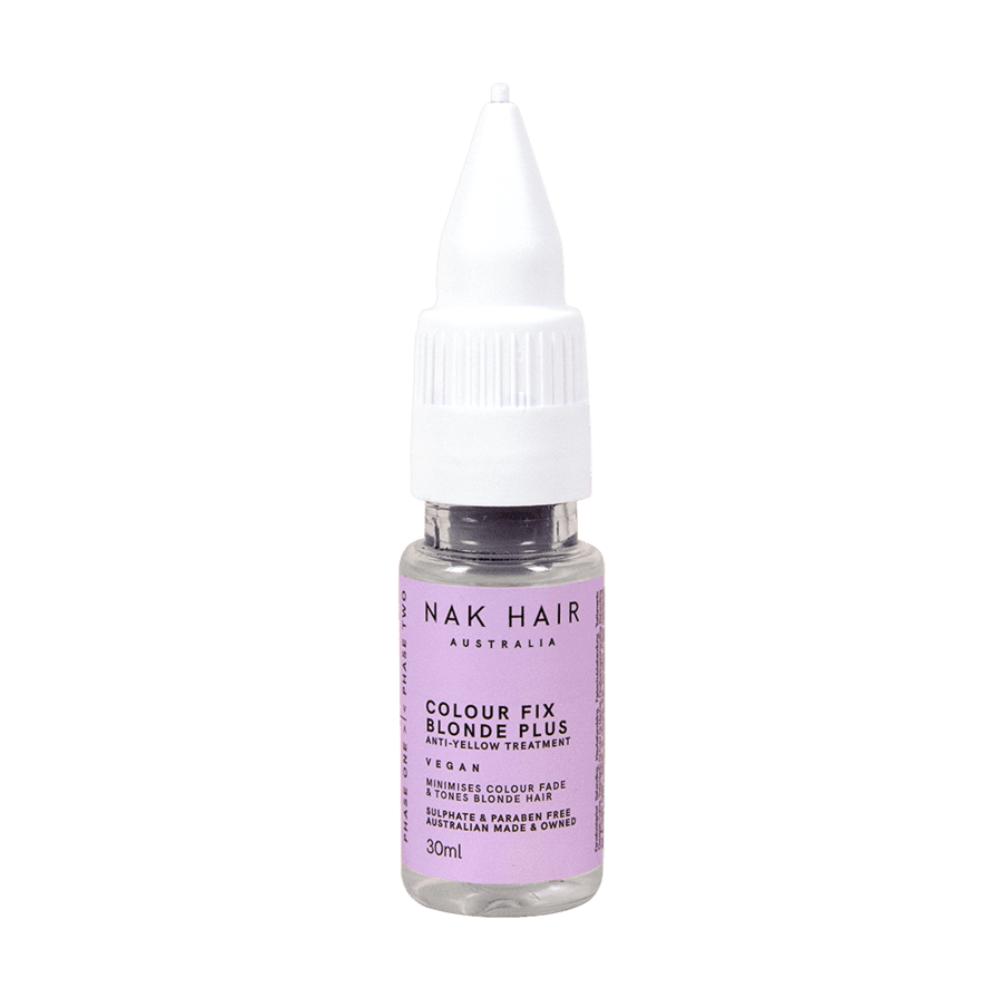 NAK Colour Fix Blonde Plus 30ml Hair Treatment NAK