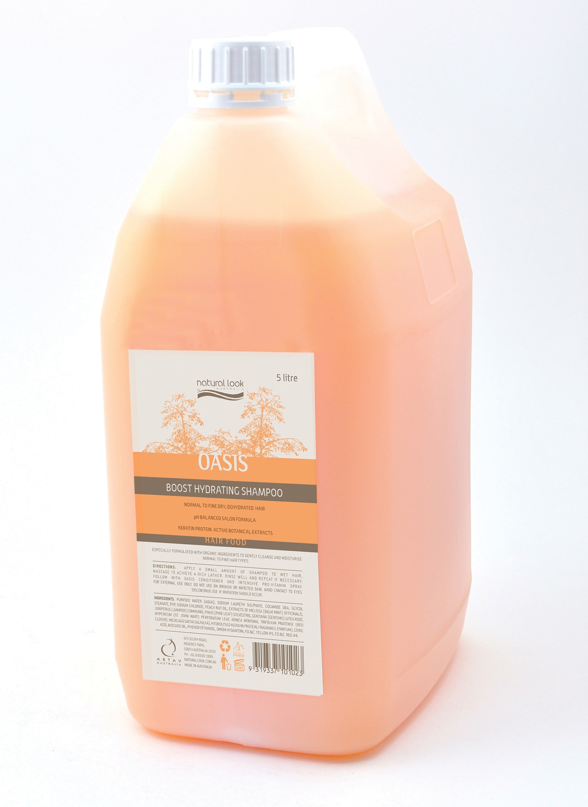 Natural Look Oasis Boost Hydrating Shampoo 5L Shampoo/Conditioner Natural Look