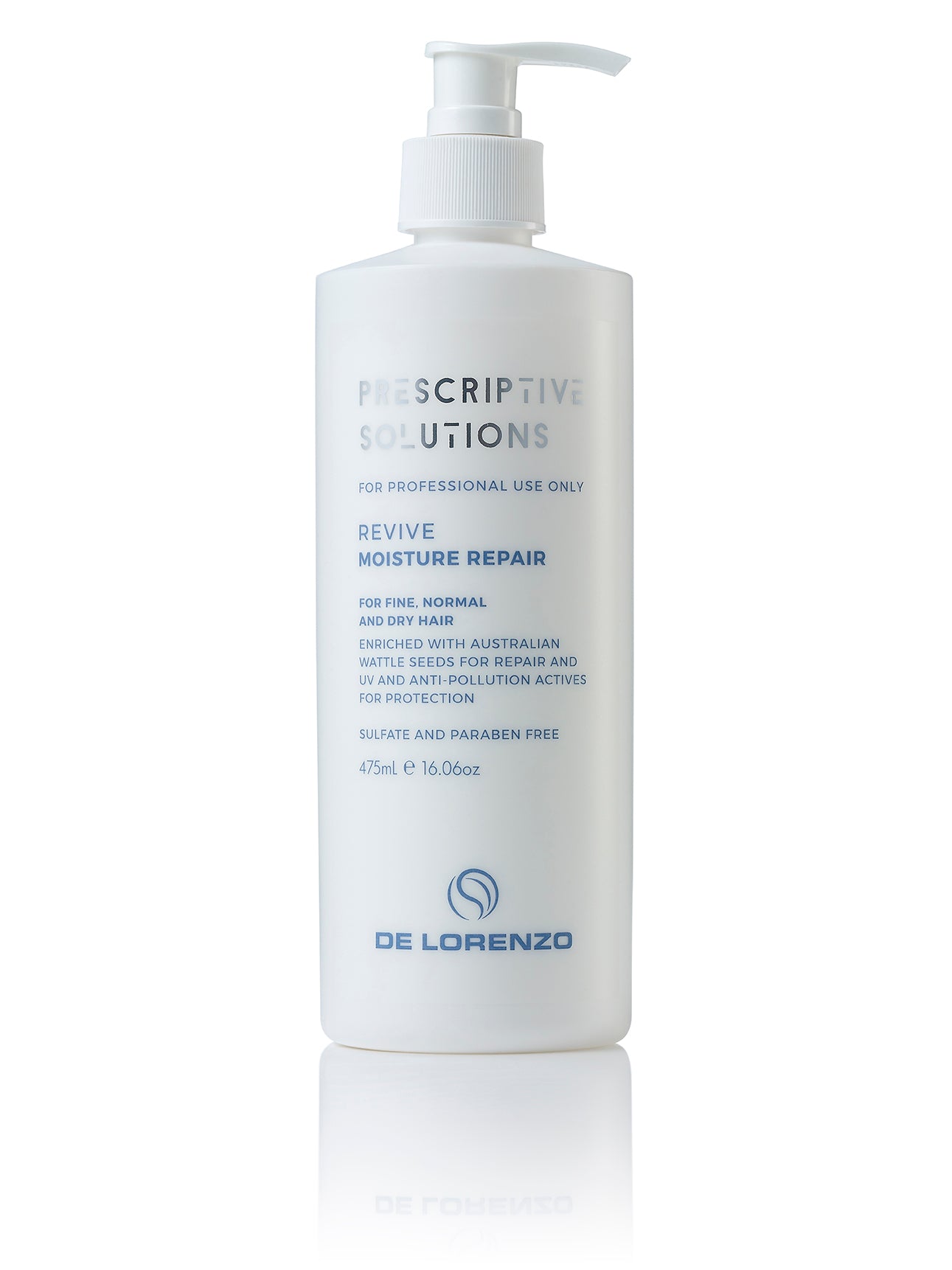 De Lorenzo Prescriptive Solutions Revive Moisture Repair 475ml Hair Treatment De Lorenzo