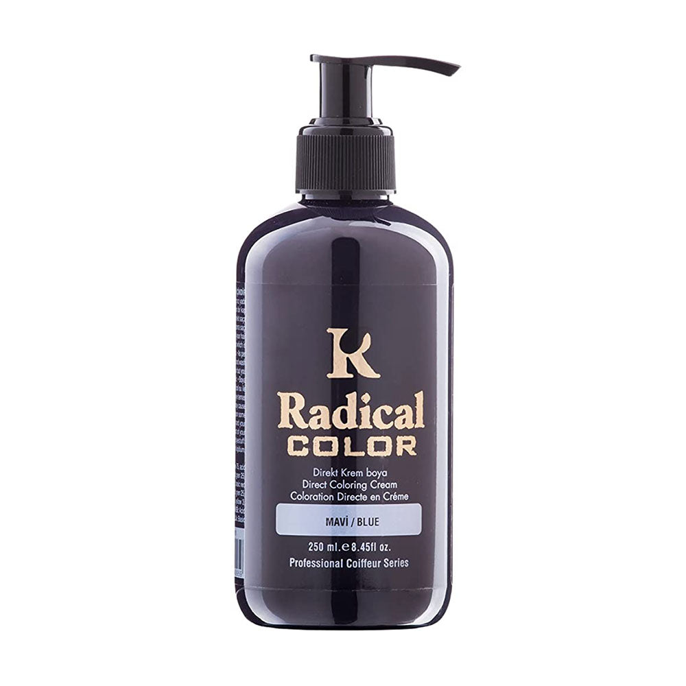 Radical Color Semi Permanent Hair Colour Blue 250ml Hair Colours - Semi Permanent Radical