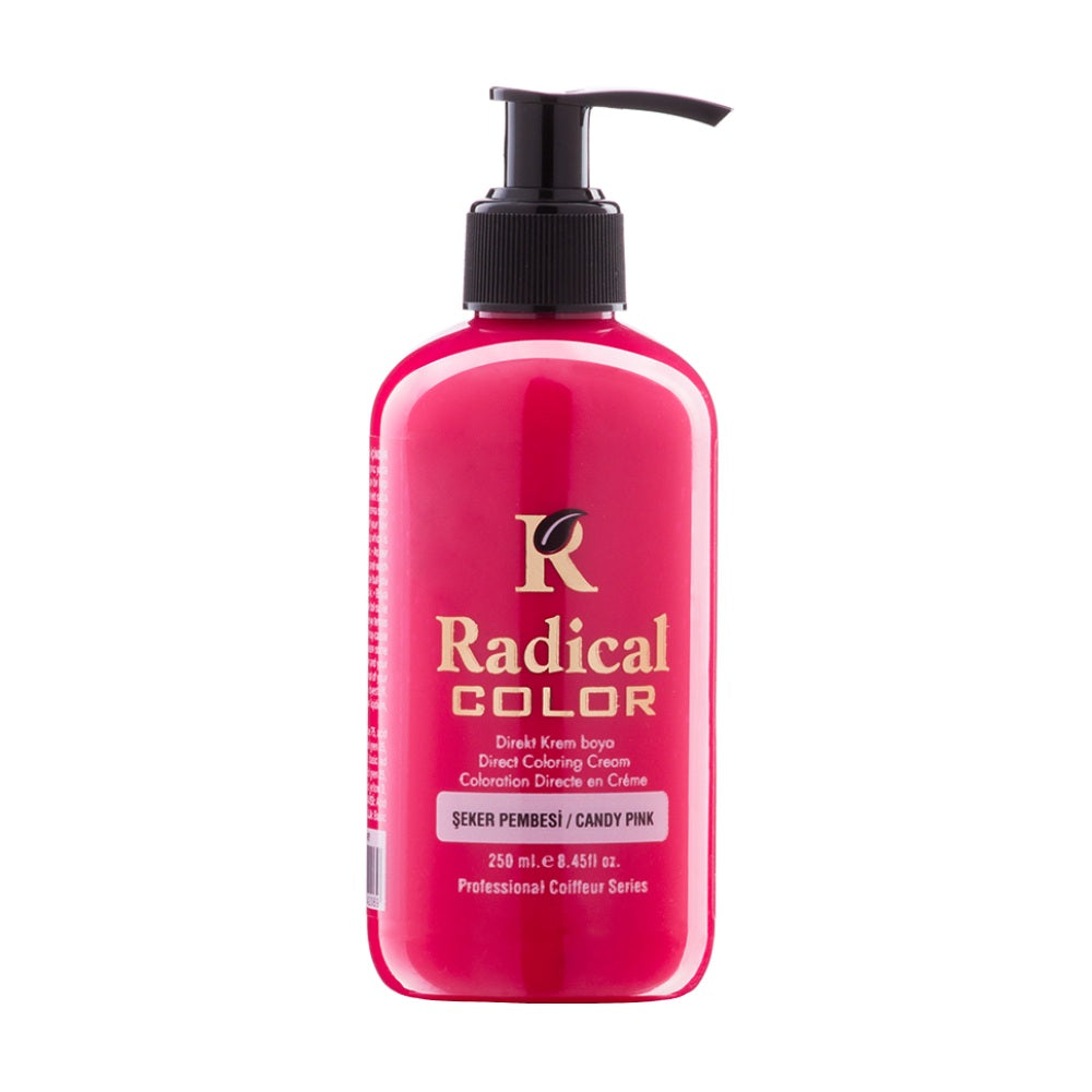 Radical Color Semi Permanent Hair Colour Candy Pink 250ml Hair Colours - Semi Permanent Radical