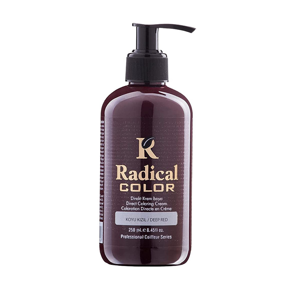 Radical Color Semi Permanent Hair Colour Deep Red 250ml Hair Colours - Semi Permanent Radical