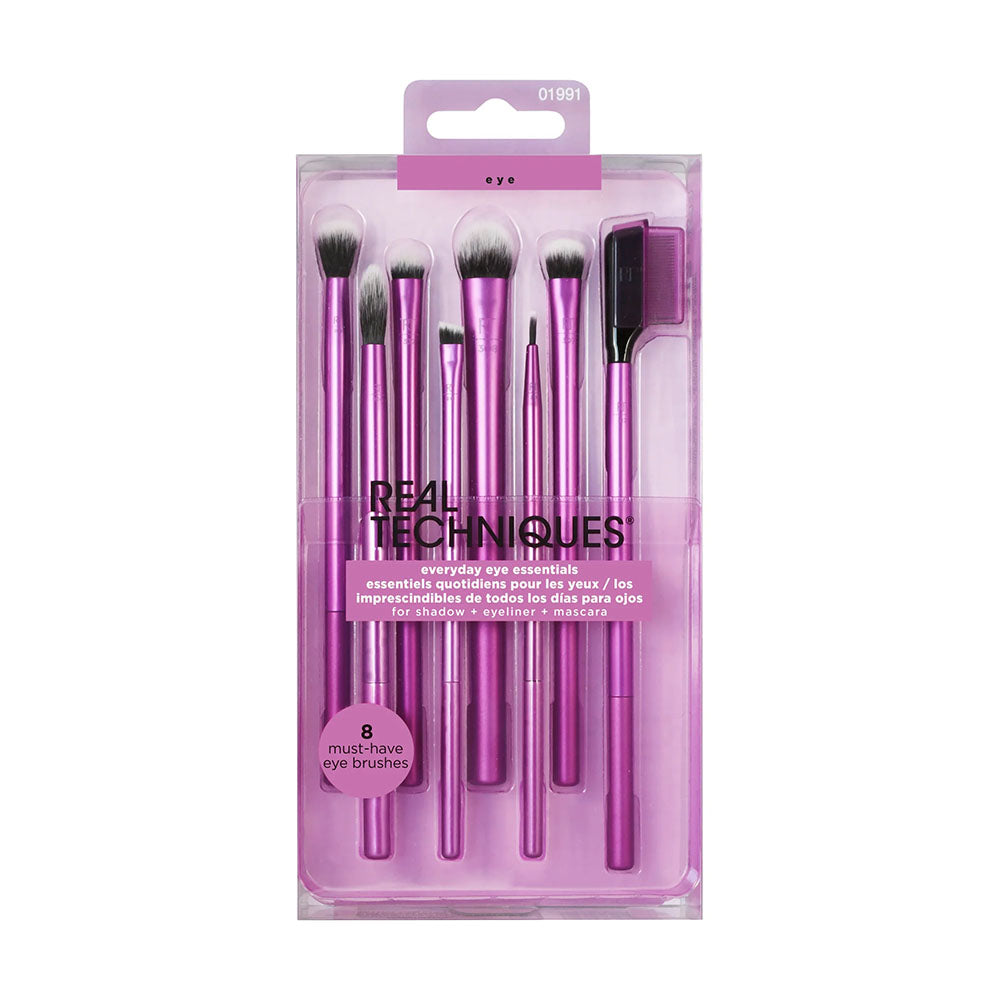 Real Techniques Everyday Eye Essential Brush Set Makeup Real Techniques
