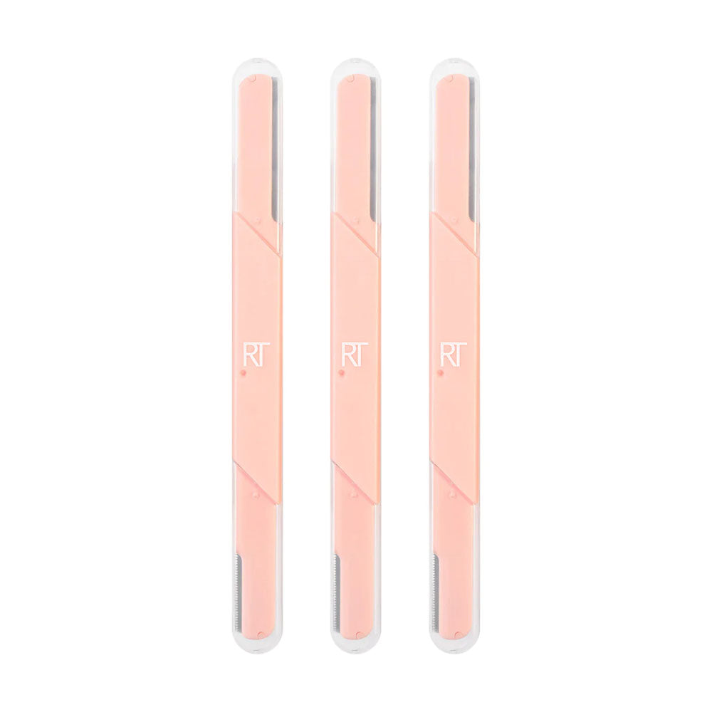 Real Techniques Face & Brow Razors 3pk Makeup Real Techniques