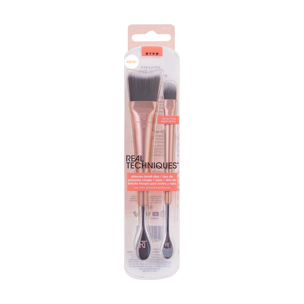 Real Techniques Skincare Brush Duo 107 Makeup Real Techniques