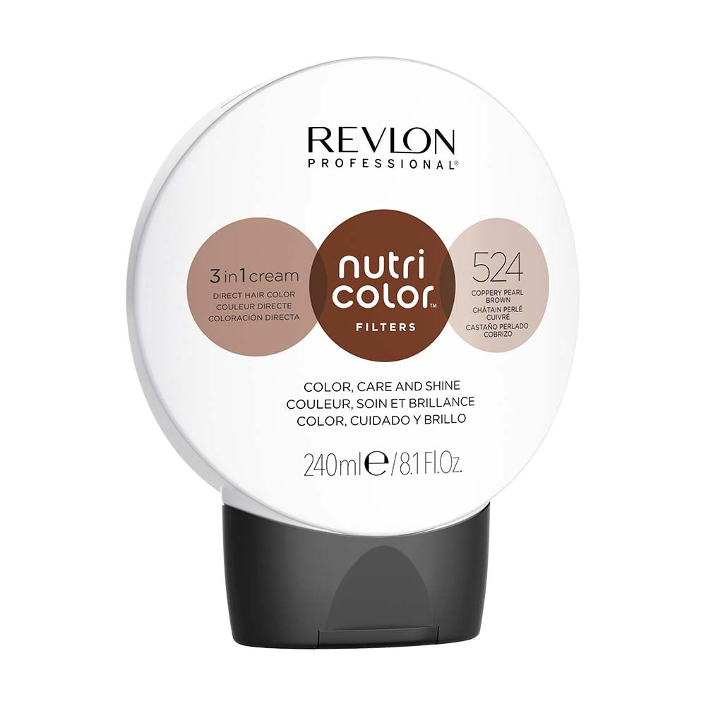 Revlon Nutri Color Filters 524 Copper Pearl 240ml Hair Colours - Semi Permanent Revlon
