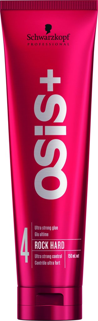 Schwarzkopf Osis+ Rock Hard - Ultra Strong Glue For Drastic Styles 150ml Hair Styling Product Schwarzkopf