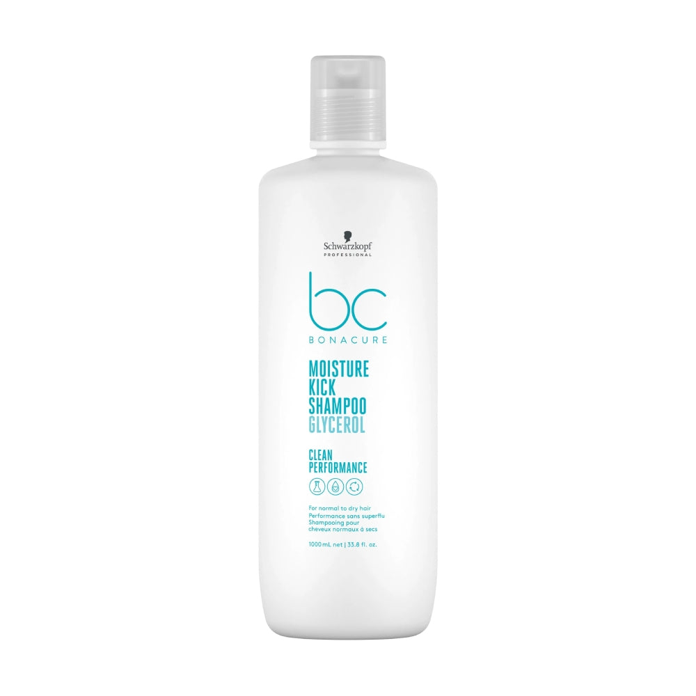 Schwarzkopf Bc Bonacure Clean Performance Moisture Kick Shampoo 1L Shampoo/Conditioner Schwarzkopf