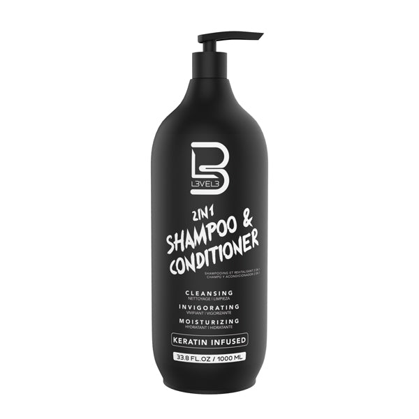 Level 3 2-in-1 Shampoo & Conditioner 1L