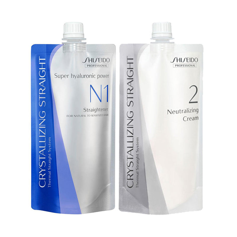 Shiseido Straightening Cream Set N1 + 2 Set Natural Hair 400g