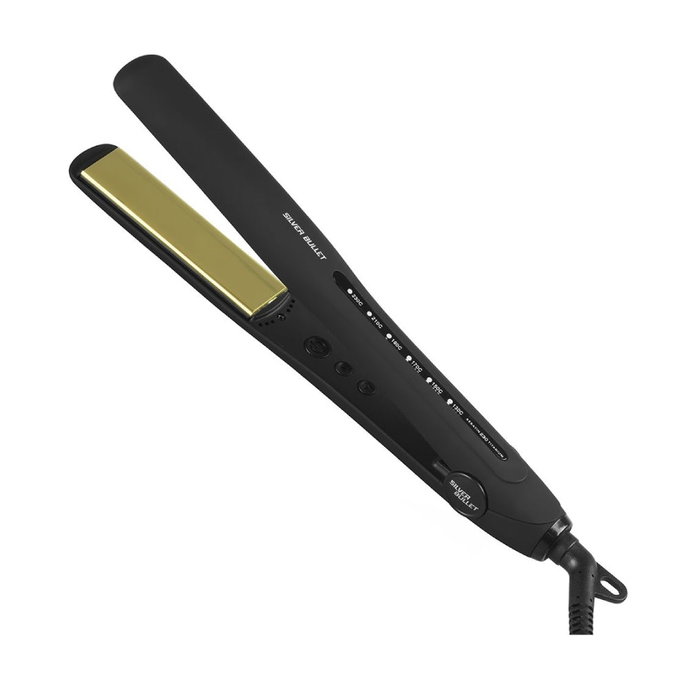 Silver Bullet Keratin 230 Gold Titanium Hair Straightener 25mm Hair Straightener Silver Bullet