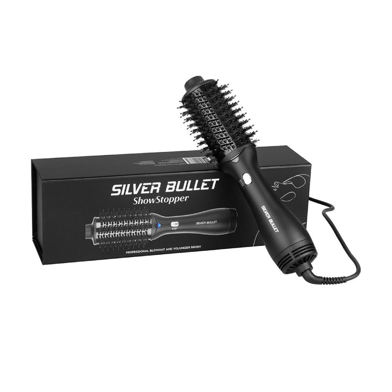 Silver Bullet ShowStopper Blowout & Volumiser Brush 58mm Packaging