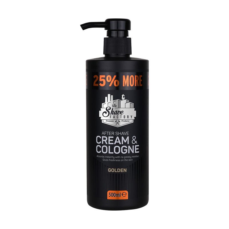 The Shave Factory Golden Cream Cologne 500ml