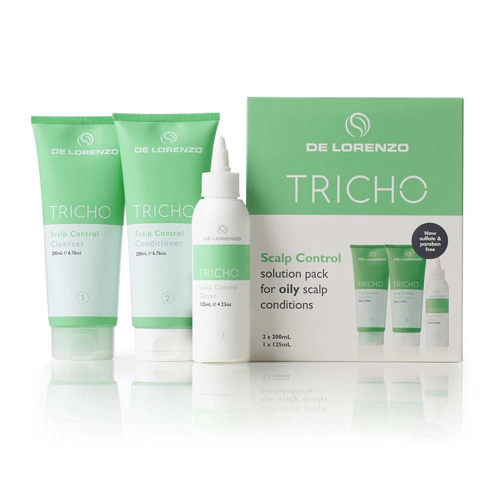 De Lorenzo Tricho Scalp Control Trio Pack Shampoo/Conditioner De Lorenzo