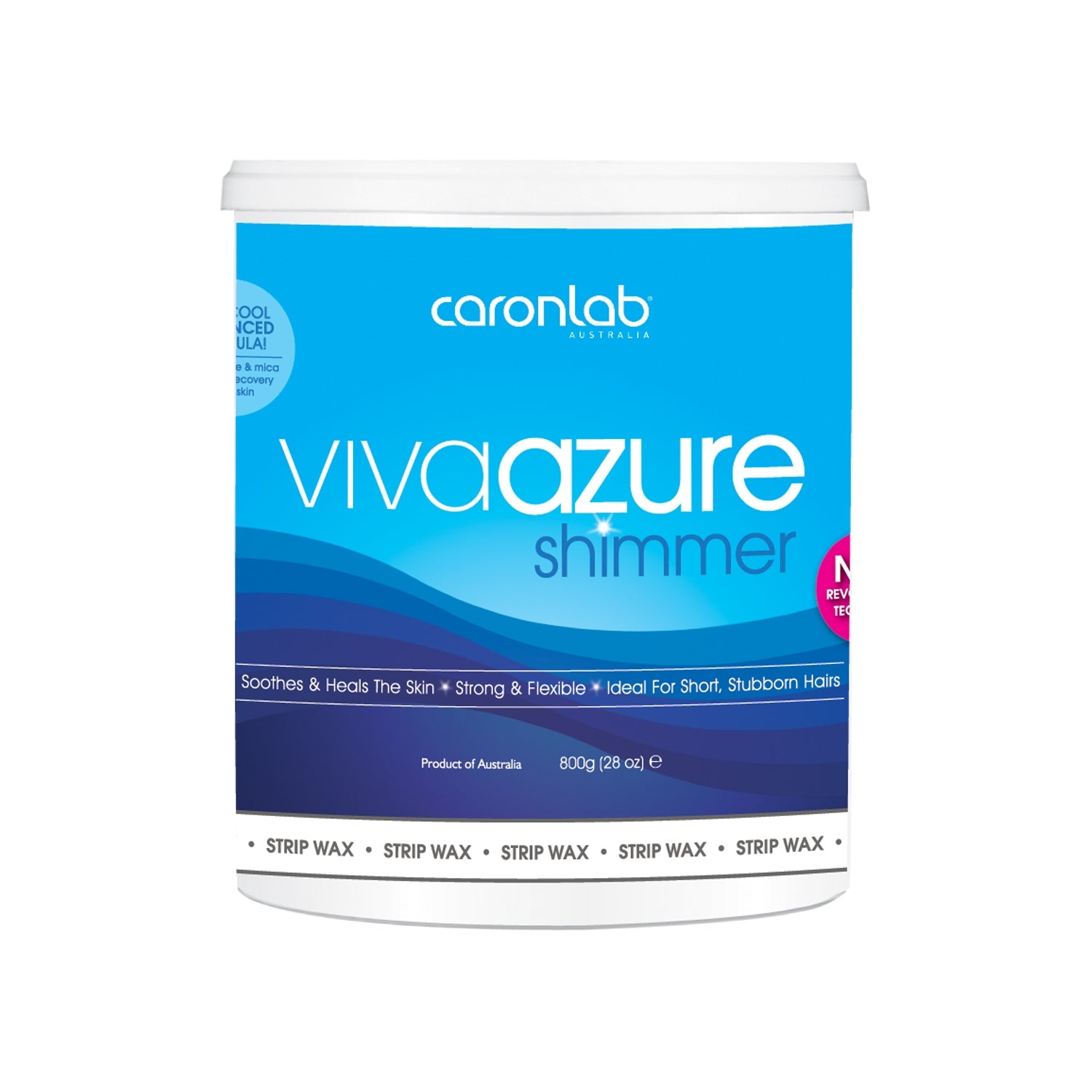Caronlab Strip Wax Microwave Olive Oil 800g Waxing Caronlab