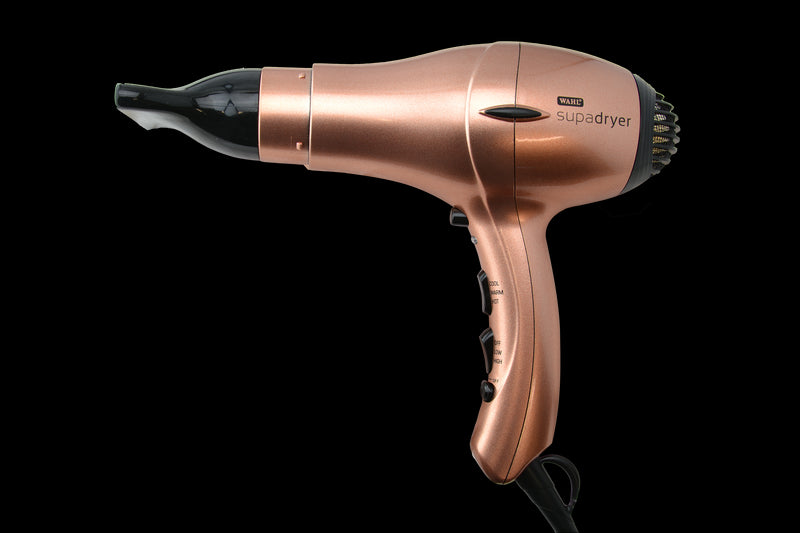 WAHL SUPADRYER COPPER IONIC HAIR DRYER + DIFFUSER ZX5452COPPER