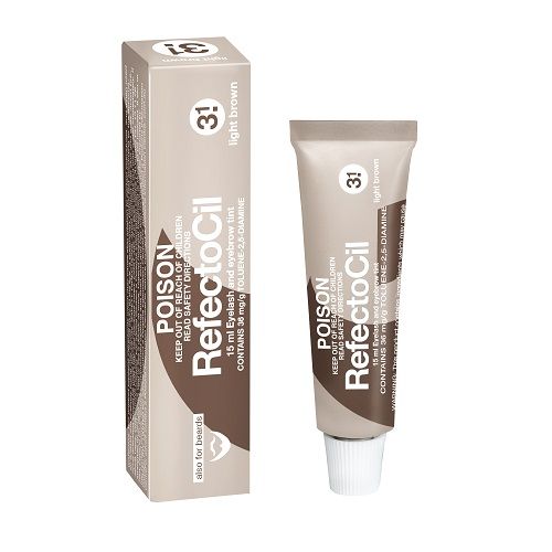Refectocil Eyelash Brow Tint Colour No. 3.1 Light Brown 15ml Eyebrow Refectocil