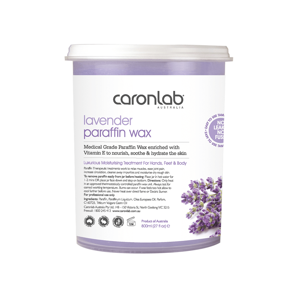 Caronlab Paraffin Wax Lavender 800ml Waxing Caronlab