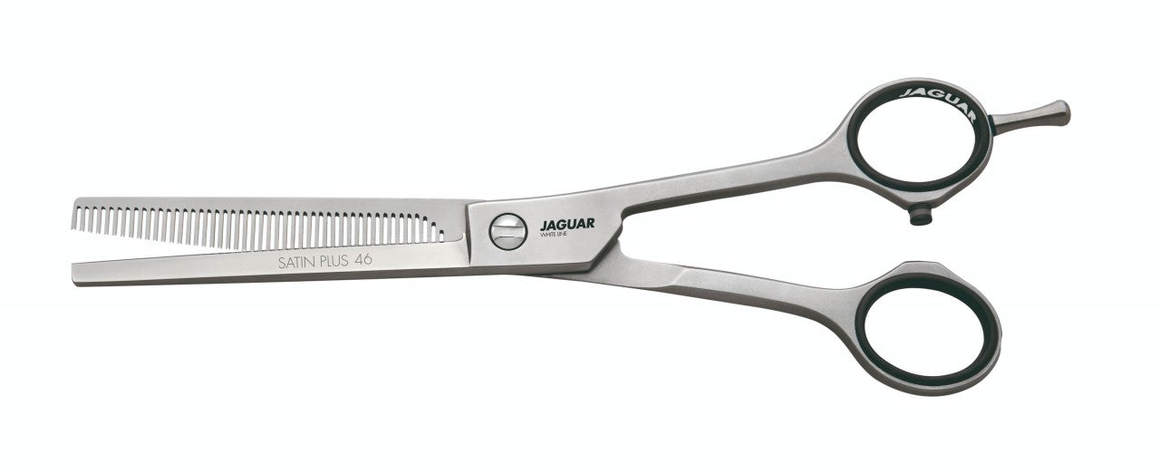 Jaguar White Line Satin Plus ES46 Thinner 6.5inch 46 Teeth Scissors Jaguar