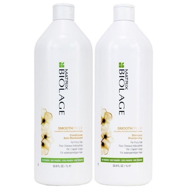 Matrix Biolage SmoothProof Shampoo And Conditioner 1L Duo Pack