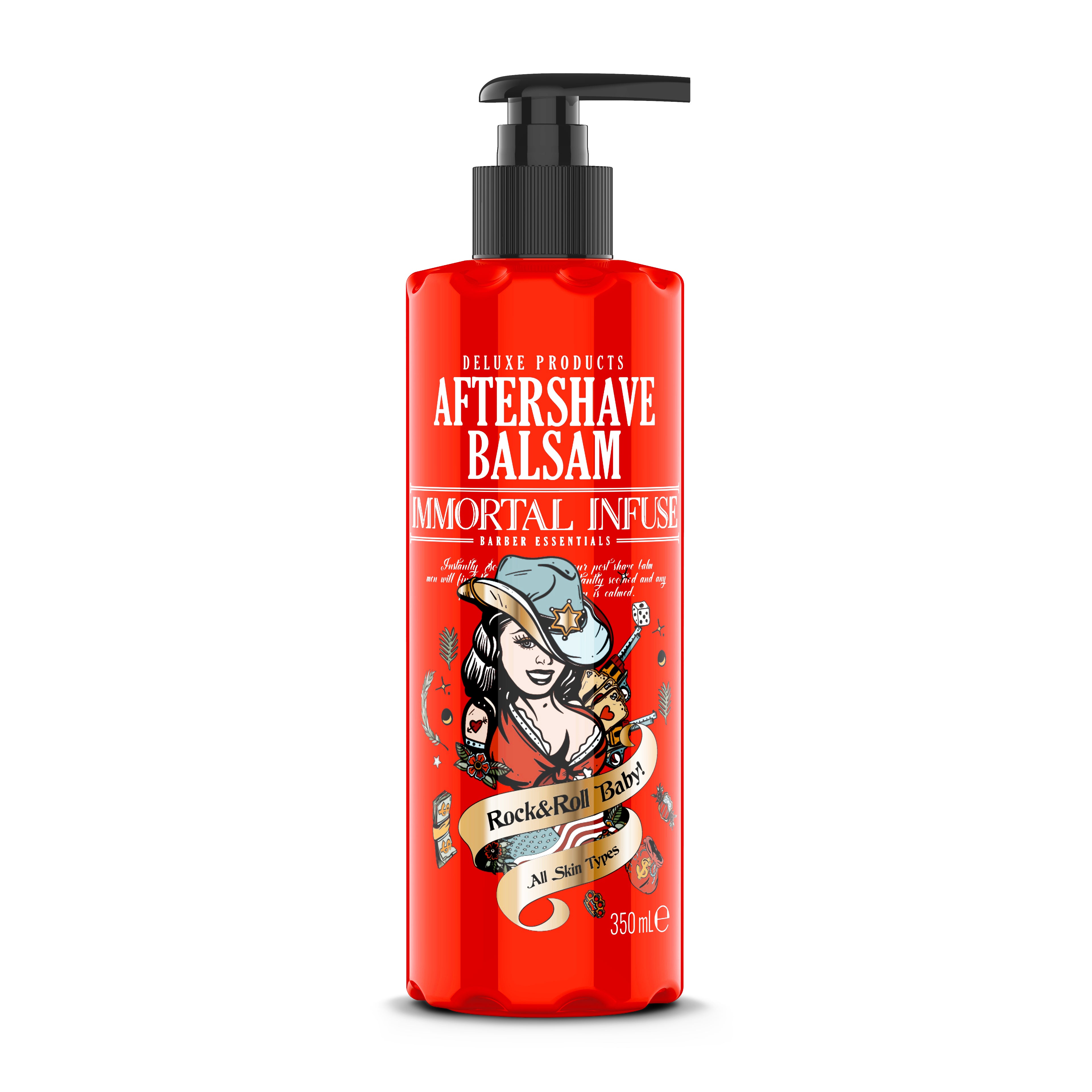 Immortal Aftershave Balsam Rock and Roll Baby 350ml Cream Colognes Immortal