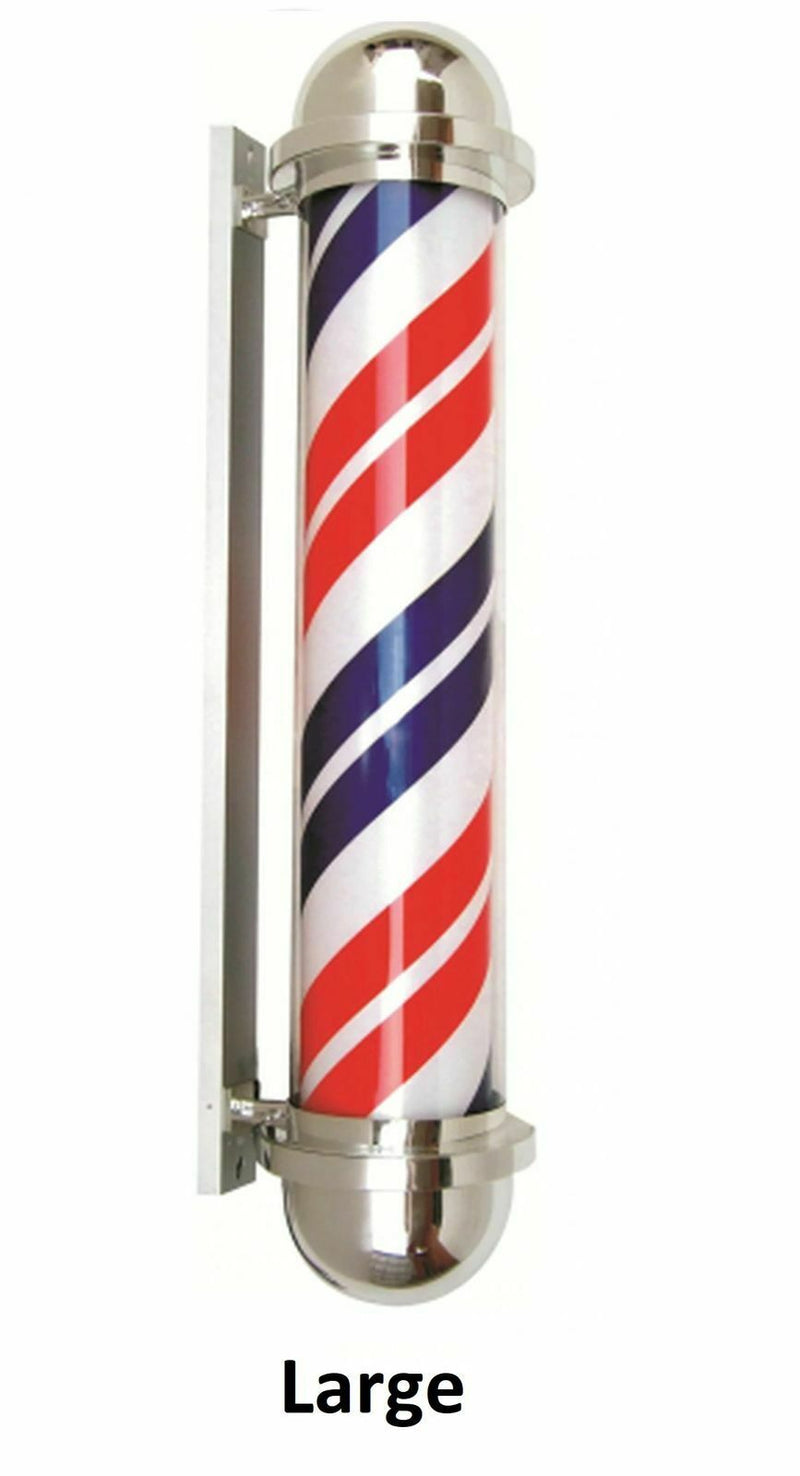 Hbk Budget - Classic Barber Pole Large - 98cm x 20cm x 25cm