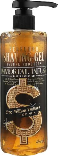 Immortal Infuse Shaving Gel One Million Dollars 475ml