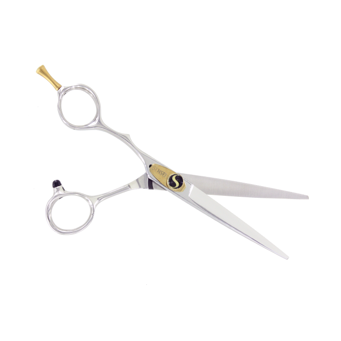 Sensei GSCL65 Left Handed Professional Offset Scissor 6.5" Inch With Free Case