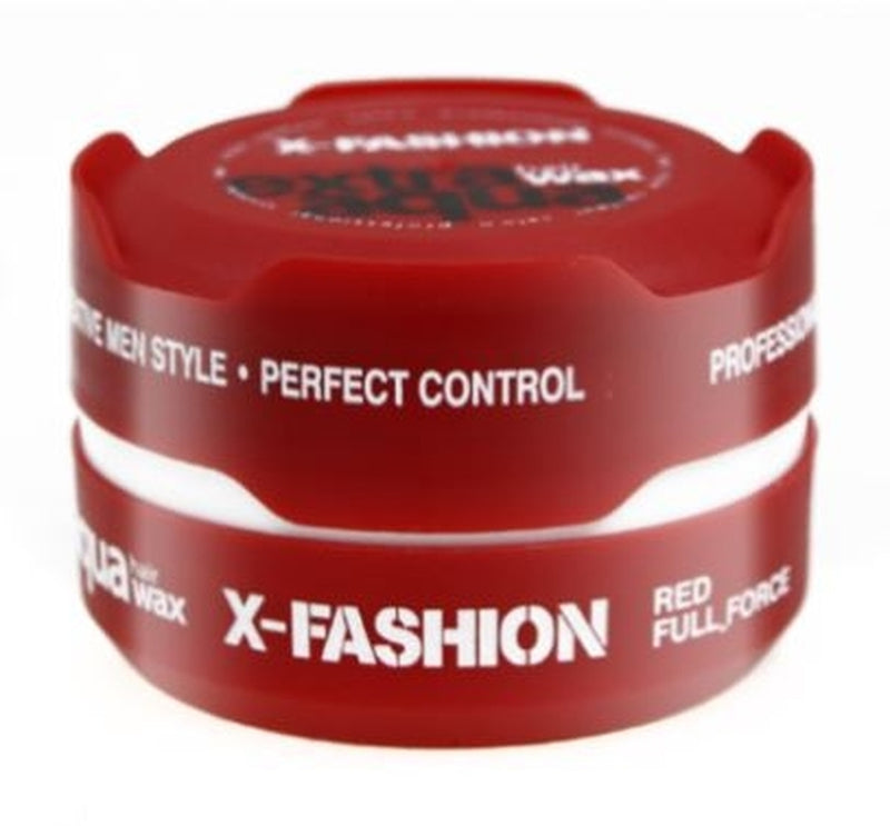 12x  X-Fashion Extra Aqua Hair Wax Red Full Force 150ml