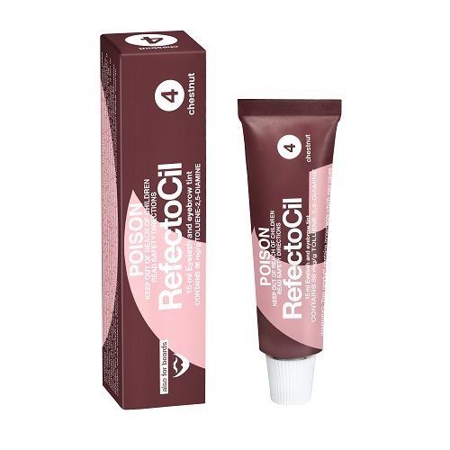 Refectocil Eyelash Brow Tint Colour No. 4 Chestnut 15ml Eyebrow Refectocil