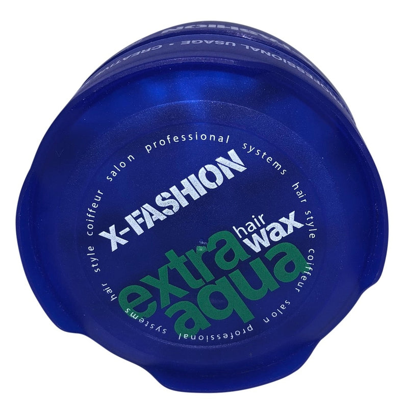 36x  X-Fashion Extra Aqua Hair Wax Blue Full Force - 150ml (1 x box)